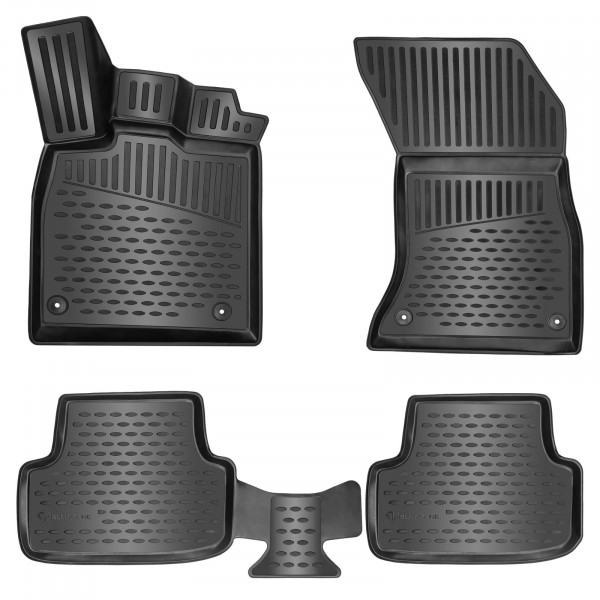 Design 3D Gummimatten Set für SEAT TOLEDO 4 (IV) 20122019