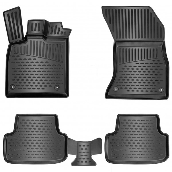 Design 3D Gummimatten Set für SKODA OCTAVIA 1 (I) 1996-2006