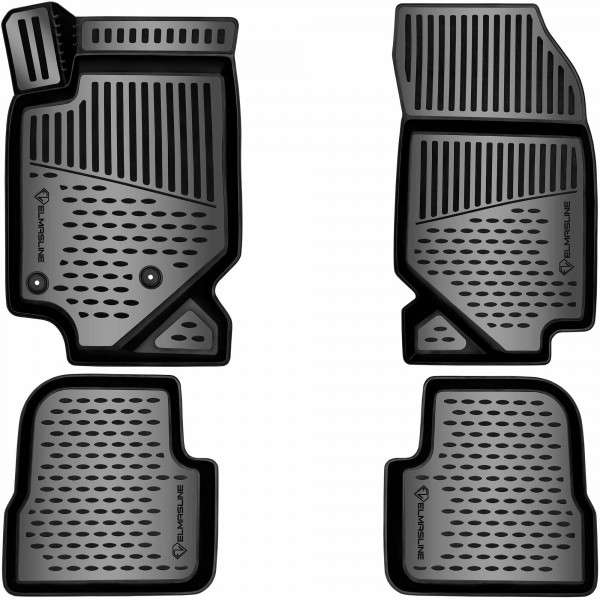 ELMASLINE 3D Gummimatten für OPEL MOKKA B ab 2021 | Hoher Rand