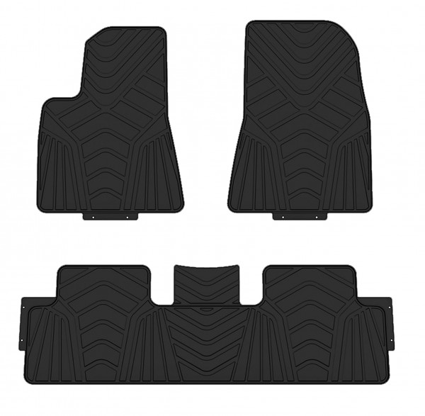 XMATS Gummimatten Set für TESLA MODEL 3 | 3-teilig