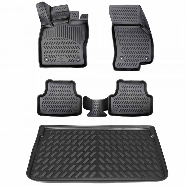 Gummimatten & Kofferraumwanne Set für VW PASSAT B8 Variant ab 2014